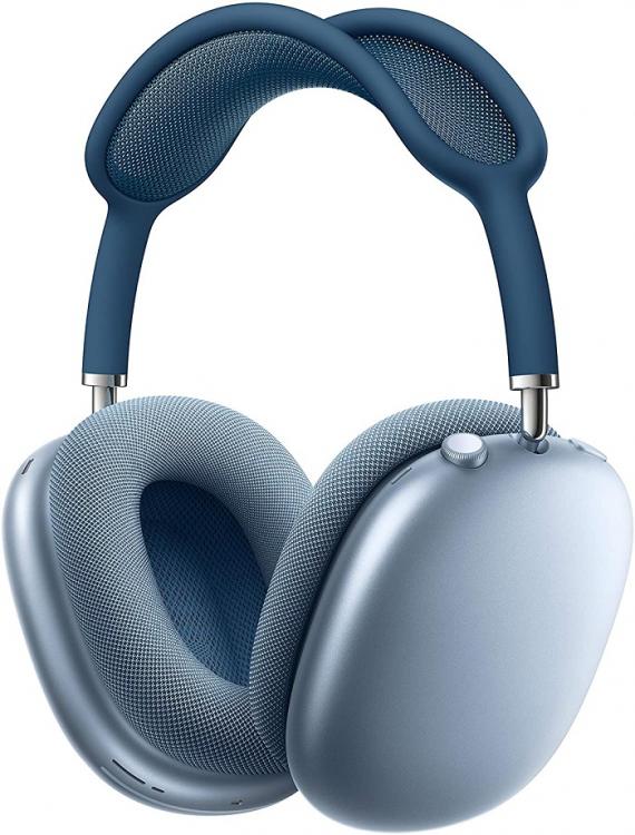 APPLE CUFFIE AIRPODS MAX WIRELESS IPHONE ANDROID IOS BLUETOOTH SKY BLUE CELESTE