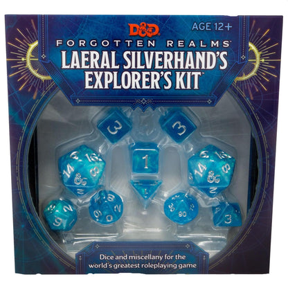 Dungeons & Dragons - (Forgotten Realms) Laeral Silverhand's Explorer's Kit - Rpg Set Dadi