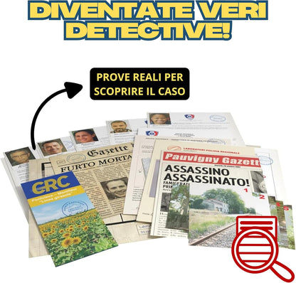 Ravensburger Cold Case 4: Capolinea Gioco Investigativo Poliziesco Da Tavolo