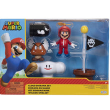 Jakks Pacific Nintendo: Super Mario "Cloud Diorama Set" Gioco Con Figure 3+