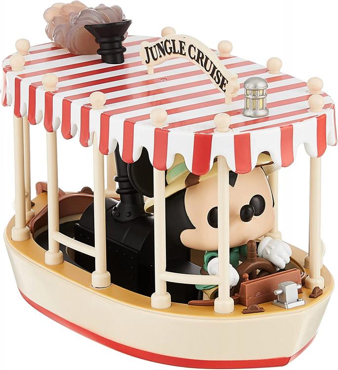 Funko Pop ! Rides Skipper Mickey Mouse Jungle Cruise W/ Boat (103) Vinyl Figure