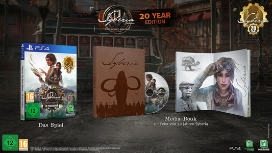 Syberia - The World Before 20 Year Edition Ps4 Gioco Playstation 4 Eu Ita Nuovo Sigillato