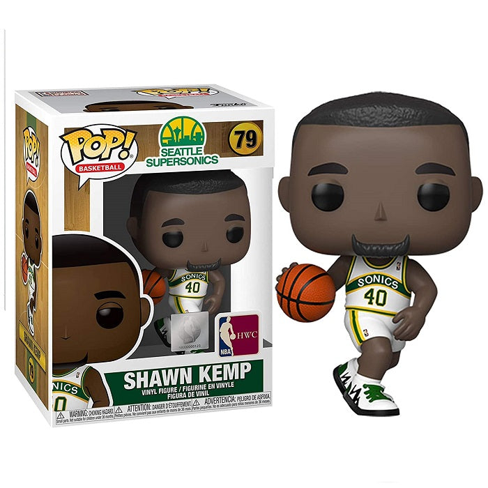 Funko Pop ! Basketball Nba Legends : Shawn Kemp (79) Sonics Home Vinyl Figure