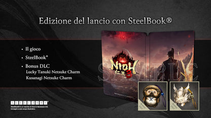Nioh 3 Launch Steelbook Edition Ps5 Videogioco Italiano Playstation 5 Nuovo
