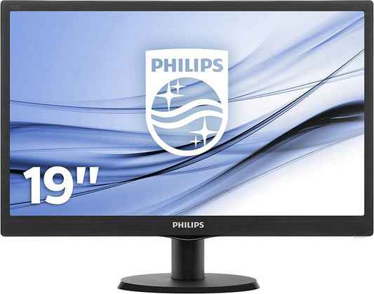 Philips Monitor 19" Led 5Ms Vga Nero 193V5Lsb2 Smart Control Lite Computer Pc