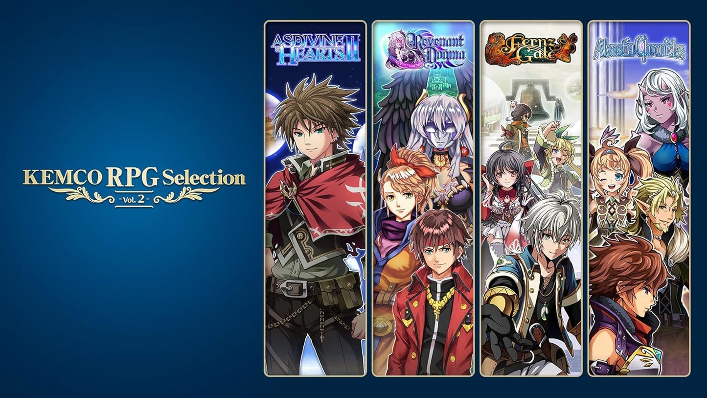 KEMCO RPG Selection Vol. 2 Ps5 Videogioco NTSC-J Playstation 5 Nuovo (Inglese)