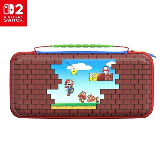 Turtlebeach Nintendo Switch 2 / SW Oled Custodia Mario Bricks Borsa Da Viaggio