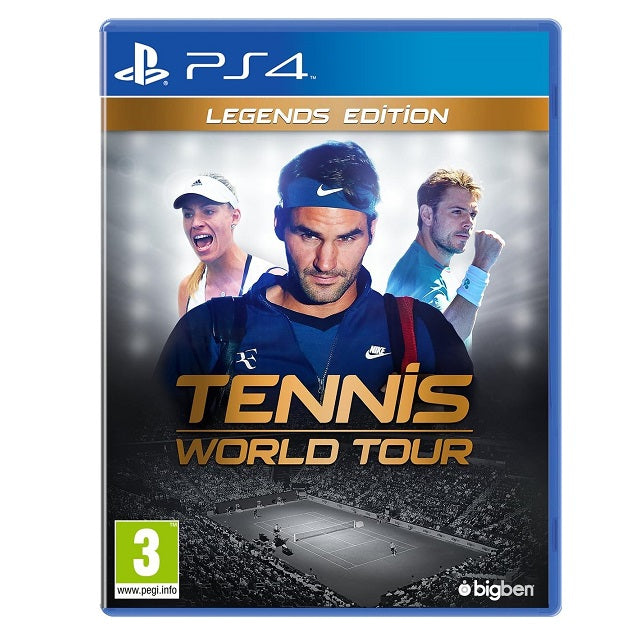 Tennis World Tour - Legends Edition Ps4 Videogioco Gioco Playstation 4 Ita