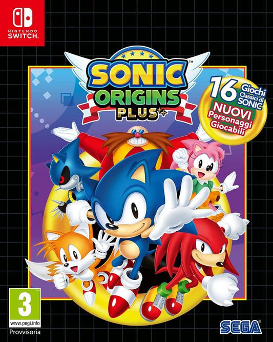 Sonic Origins Plus Day One Edition Nintendo Switch Gioco Italiano Eu Nuovo