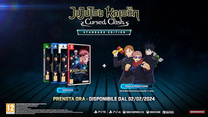 Jujutsu Kaisen Cursed Clash Nintendo Switch Videogioco Eu Ita Nuovo Sigillato
