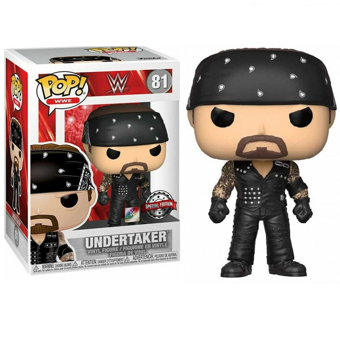 Funko Pop ! Wwe Wrestling - (81) Boneyard Undertaker Exclusive Special Figure