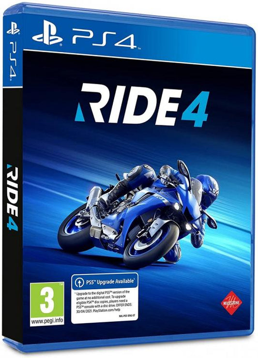 Ride 4 Ps4 Videogioco Ufficiale Moto Da Strada Eu Italiano Motogp Naked Ps5 Upgr