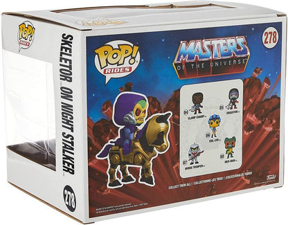 Funko Pop ! Masters Of The Universe (278) - Skeletor On W/Night Stalker Figure