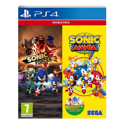 Sonic Mania Plus & Sonic Forces (Double Pack) Ps4 Videogioco Playstation 4 Multilingua Italiano