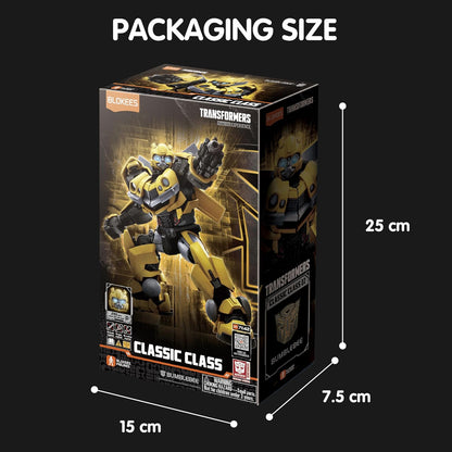 Blokees Transformers Model Kit Classic Class 02 (Bumblebee) Action Figure 71142