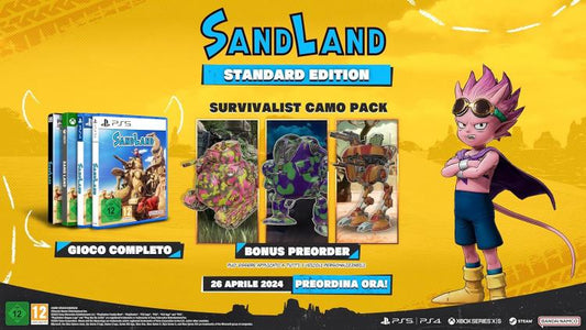 Sand Land Xbox Series X Gioco Eu Italiano Videogioco Anime Nuovo Sigillato