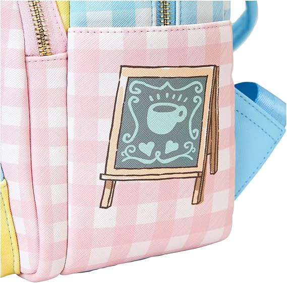 Funko Loungefly Zaino Pokémon Cafe Triple Pocket Backpack Borsa Pikachu Eevee