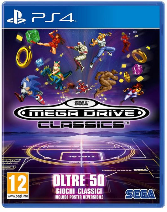 Sega Megadrive Classics Ps4 Gioco Playstation 4 Italiano Raccolta Giochi Sega