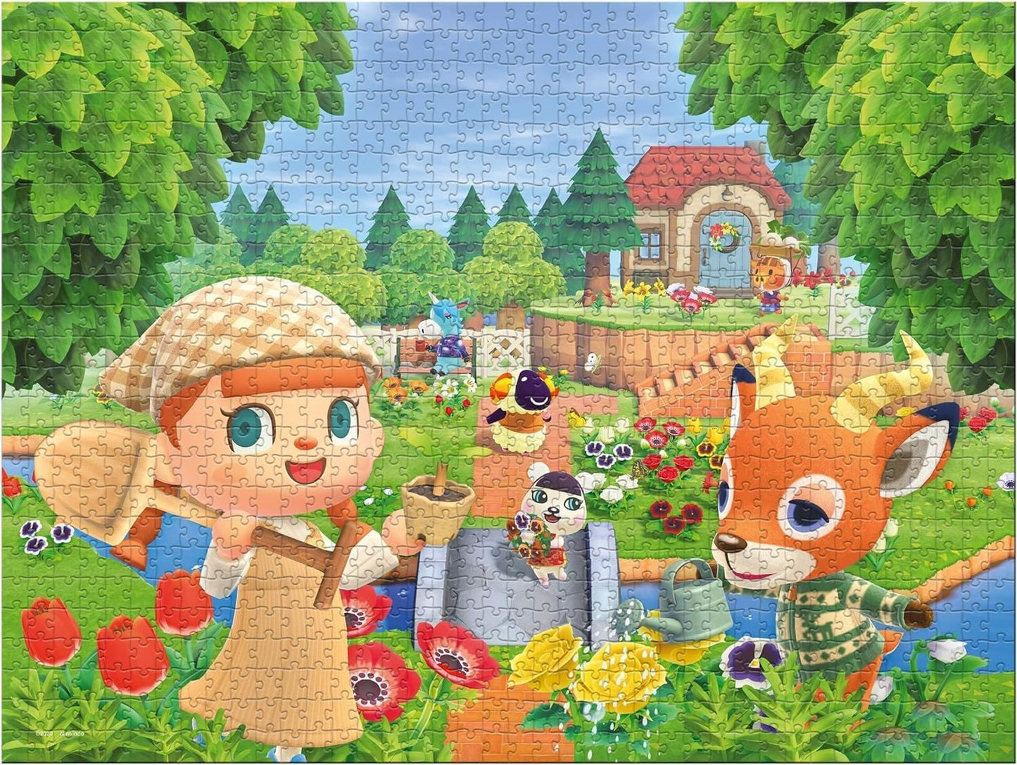 Winning Moves - Puzzle New Horizons Animal Crossing - Puzzle 1000 Pezzi