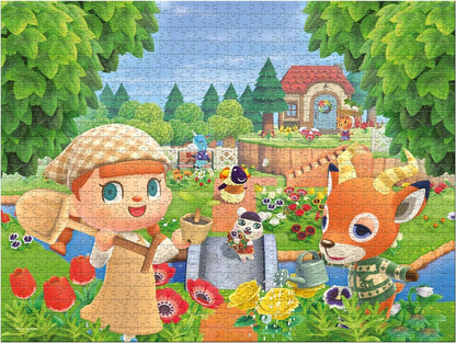 Winning Moves - Puzzle New Horizons Animal Crossing - Puzzle 1000 Pezzi