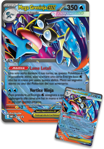 Pokémon GCC: Collezione Premium Mega Greninja Ex - Espansione Edizione Italiana