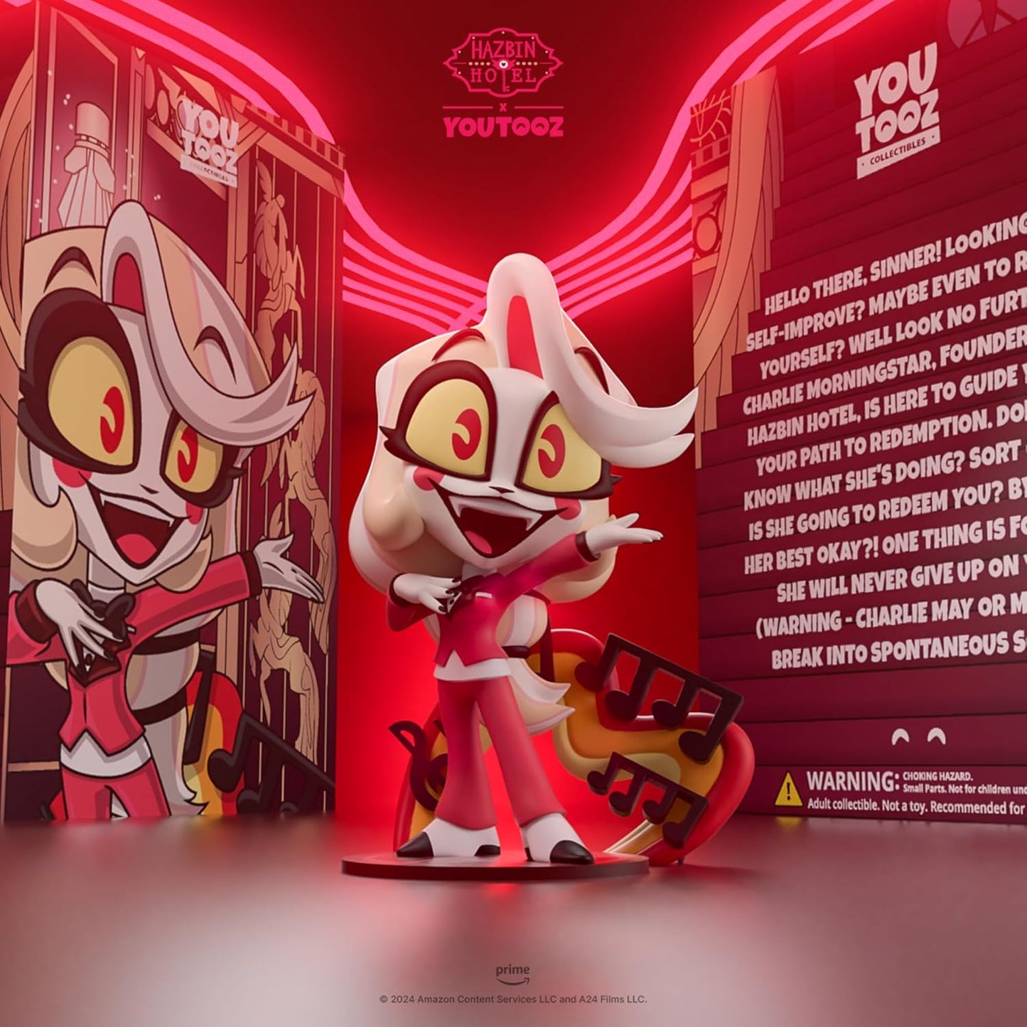 YouTooz Hazbin Hotel: Charlie Morningstar - Vinyl Figure 13cm Collectible Official