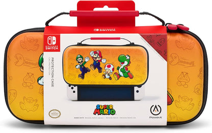 Custodia Protettiva PowerA Mario e Amici - Modello OLED Nintendo Switch/Nintendo Switch Lite