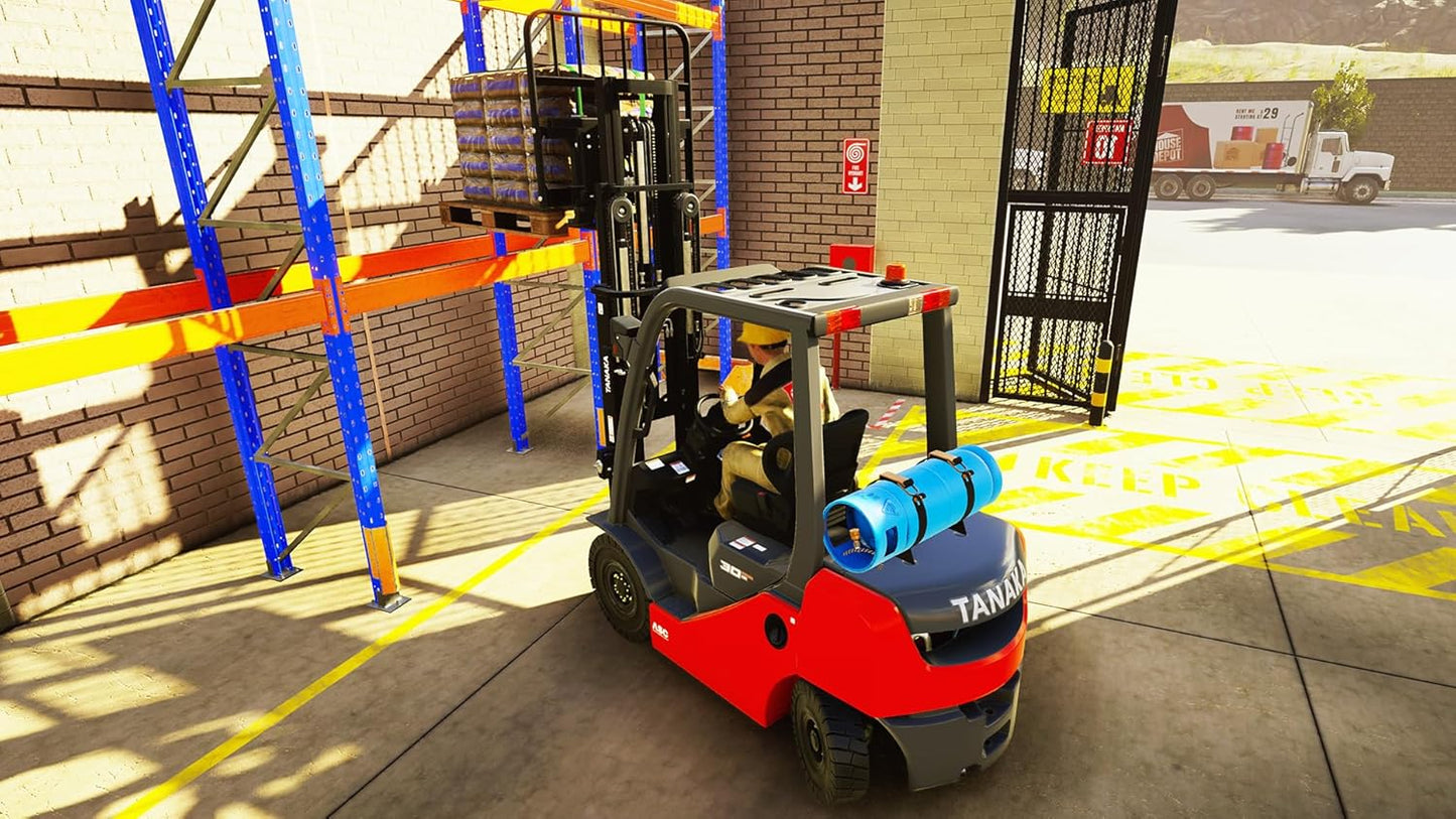 Forklift Simulator Ps5 Videogioco Italiano Playstation 5 Nuovo Sigillato