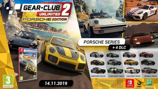 Gear Club Unlimited 2 Porsche Edition Nintendo Switch Videogioco Italiano Eu NS2