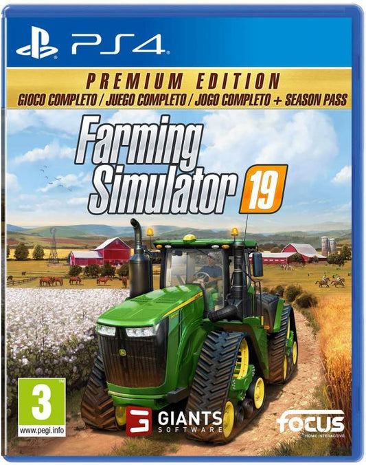 Farming Simulator 19 Premium Edition Ps4 Italiano Videogioco Eu Playstation 4