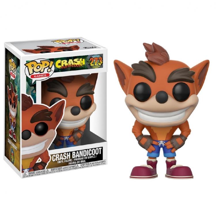 Funko Pop Crash Bandicoot 273 - Crash Vinyl Action Figure Collezione Sigillato