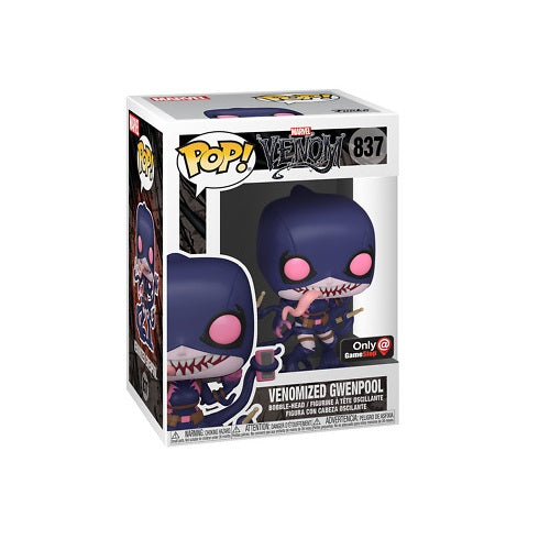 Funko Pop ! Marvel Venom (873) Venomized Gwenpool Exclusive Vinyl Figure 9Cm