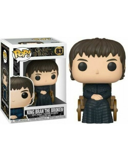 Funko Pop ! Game Of Thrones (83) King Bran Stark The Broken - Trono Di Spade