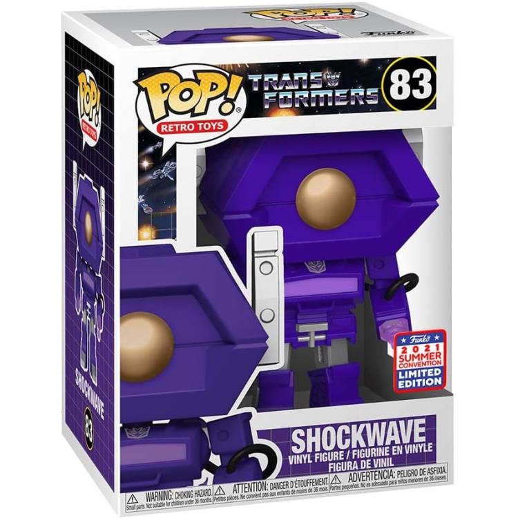 Funko Pop! Retro Toys: Transformers (83) Shockwave |Limited Edition| 2021 Figure