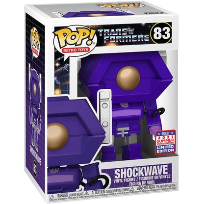 Funko Pop! Retro Toys: Transformers (83) Shockwave |Limited Edition| 2021 Figure
