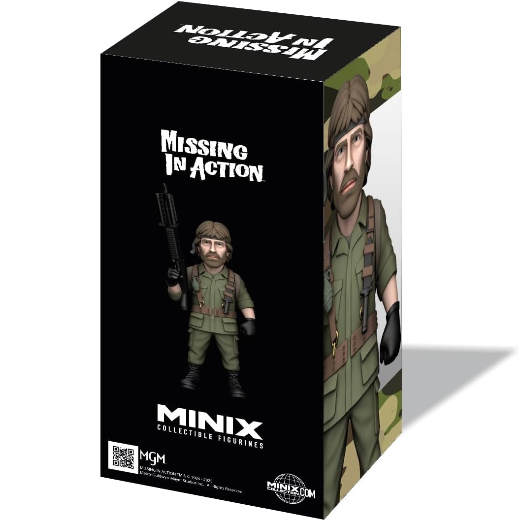 Minix Chuck Norris (Movies 159) Figure Rombo di tuono Statua PVC 12cm