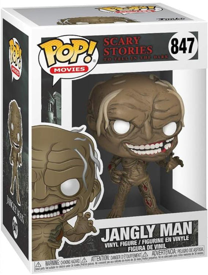Funko Pop ! Horror Scary Stories To Tell In The Dark (847) Jangly Man Figure 9Cm