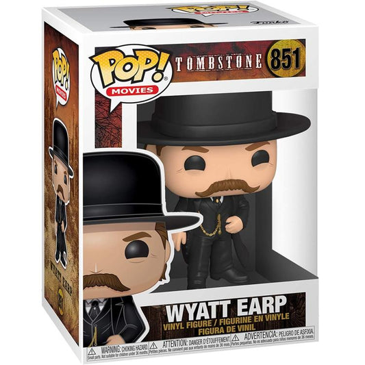 Funko Pop! Movies: Tombstone (851) Wyatt Earp - Figura Vinile Figure Collezione