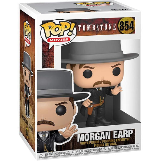 Funko Pop! Movies: Tombstone (854) Morgan Earp - Figura Vinile Figure Collezione