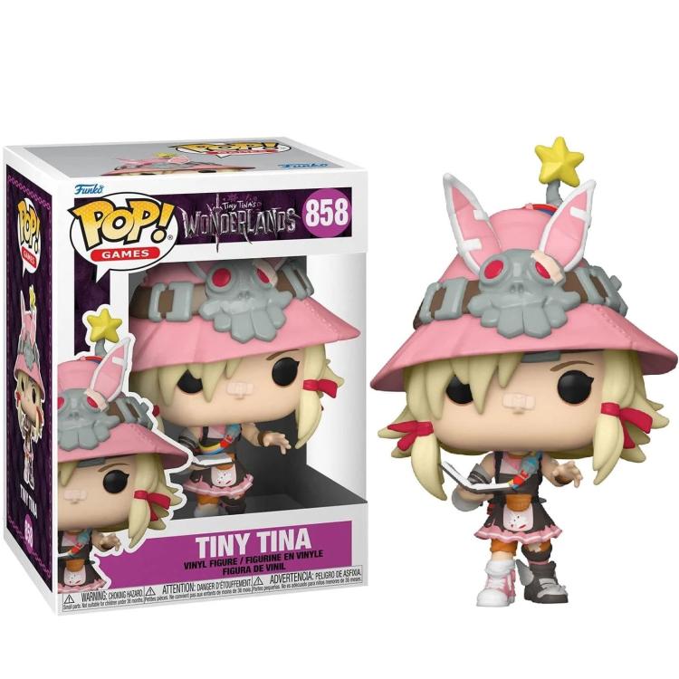 Funko Pop ! Games Tiny Tina'S Worderlands (858) Tiny Tina Vinyl Figure 9Cm