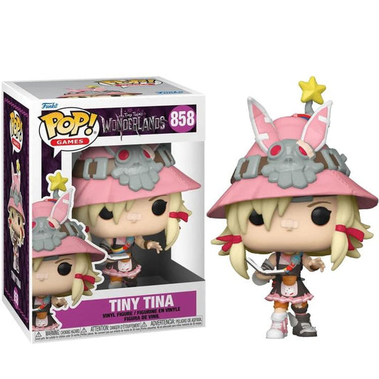 Funko Pop ! Games Tiny Tina'S Worderlands (858) Tiny Tina Vinyl Figure 9Cm