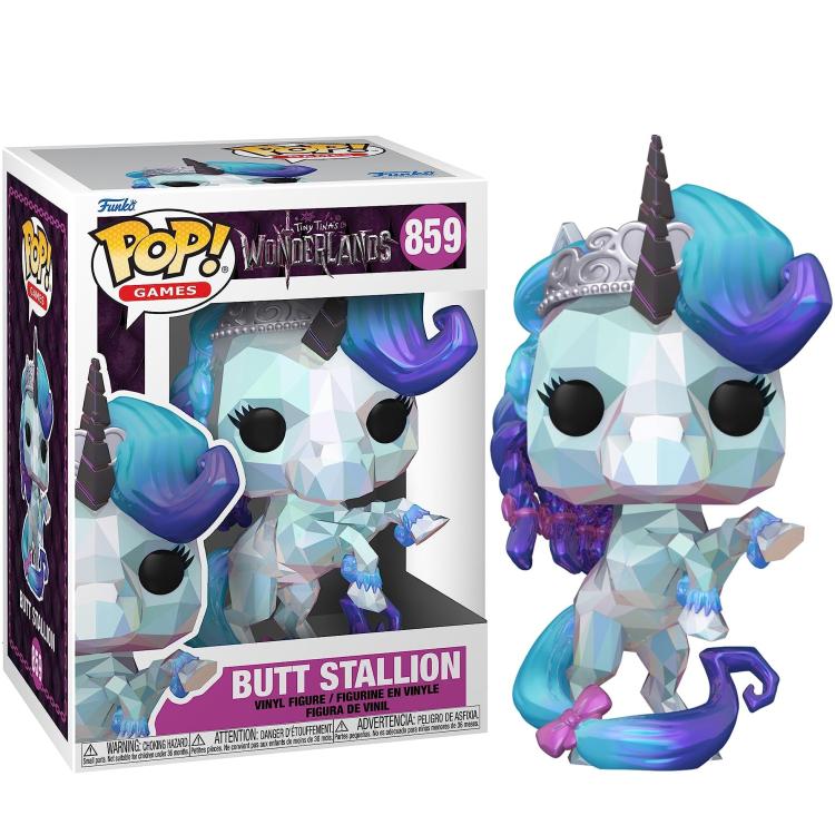 Funko Pop ! Games Tiny Tina'S Worderlands (859) Butt Stallion  Vinyl Figure 9Cm