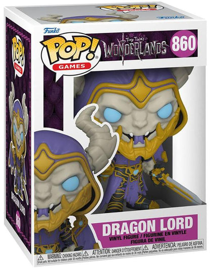 Funko Pop ! Games Tiny Tina'S Worderlands (860) Dragon Lord Vinyl Figure 9Cm