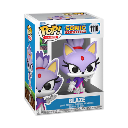 Funko Pop ! Games - Sonic (1116) Blaze Vinyl Figure 9cm (Preordine)