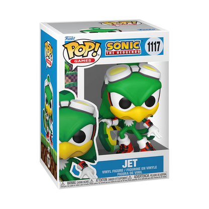 Funko Pop ! Games - Sonic (1117) Jet Vinyl Figure 9cm (Preordine)