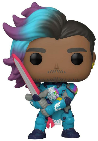 Funko Pop ! Games Tiny Tina'S Worderlands (861) Paladin Mike Vinyl Figure 9Cm