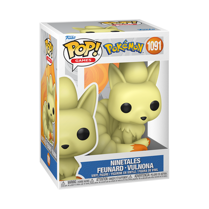 Funko Pop ! Games - Pokémon (1091) Ninetales Vinyl Figure 9cm (Preordine)