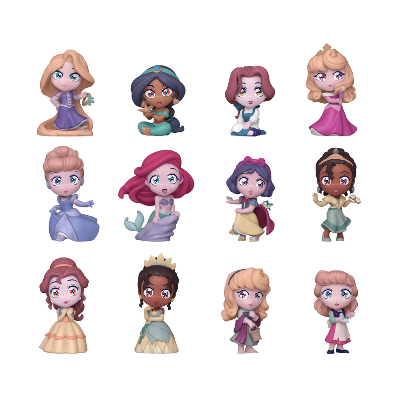 Funko Mystery Minis: Disney Princess Manga (1pz Random) Mini Figure Da Collezione