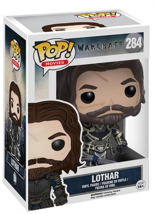 Funko Pop Warcraft 284 - Lothar Vinyl Action Figure Statuetta Da Collezione