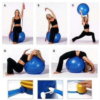 Palla Da Ginnastica Gonfiabile Per Esercizi In Palestra E Fitness Gym Ball Yoga